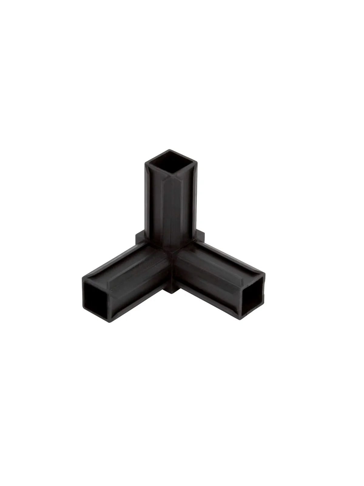 Kutu Profil Köşe Tip Plastik Bağlantı Parçası 25x25mm