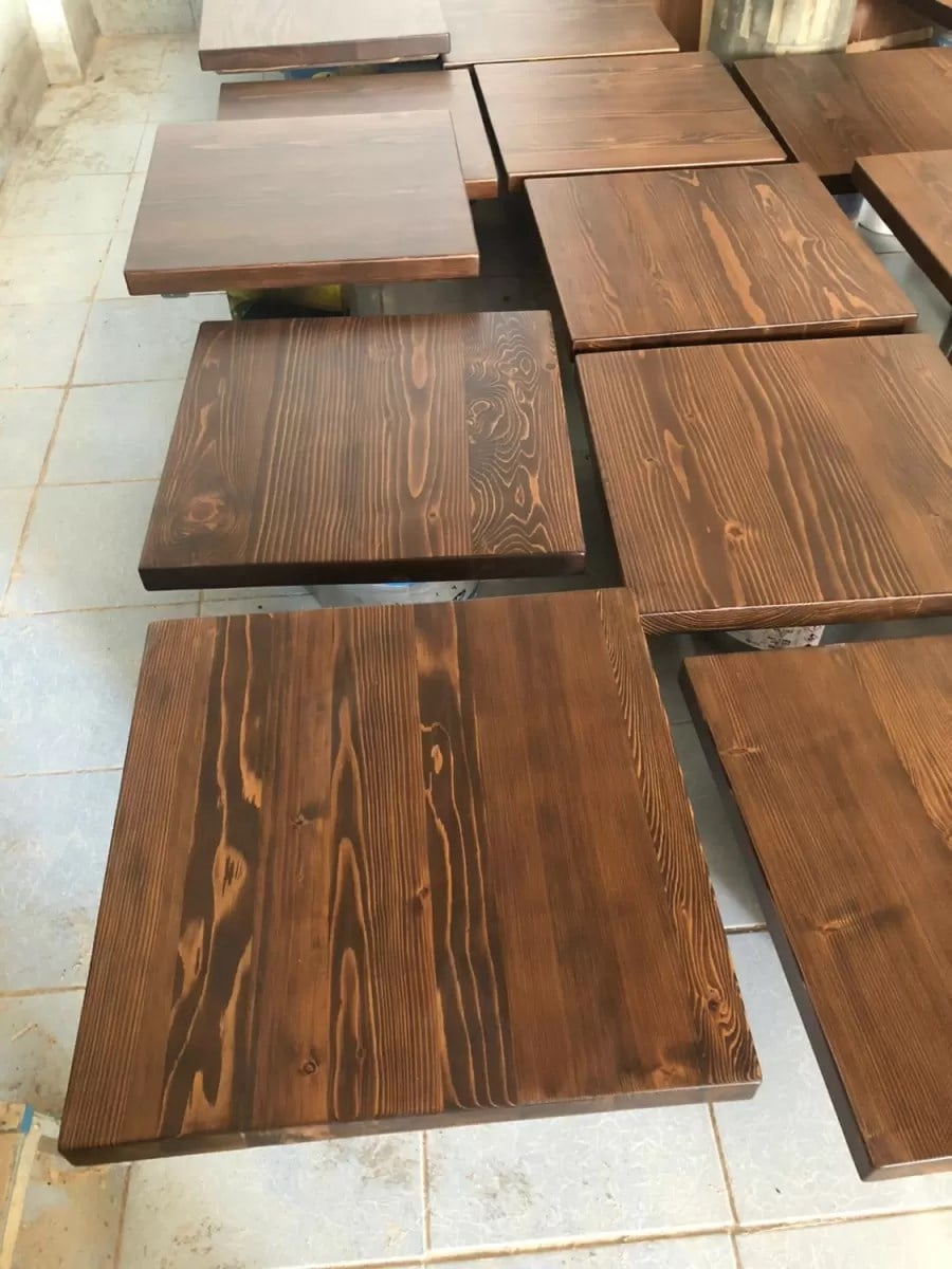 Kütük Masa Üstü 70X70.CM
