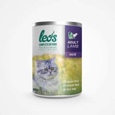 Kuzu Etli Pate Yetişkin Kedi Konservesi 6 Adet 400 Gr
