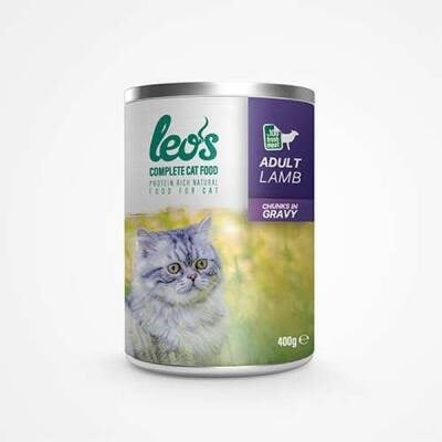 Kuzu Parça Etli Soslu Yetişkin Kedi Konservesi 12 Adet 400 Gr
