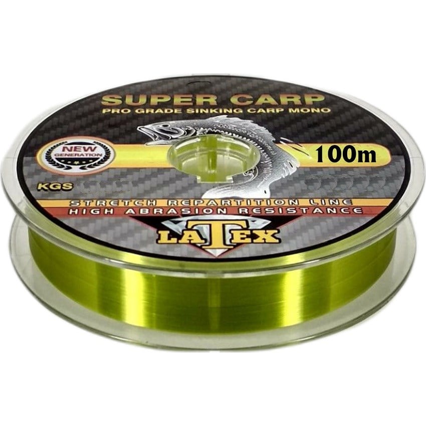 LATEX SUPER CARP MİSİNA 100mt. - 0.35MM