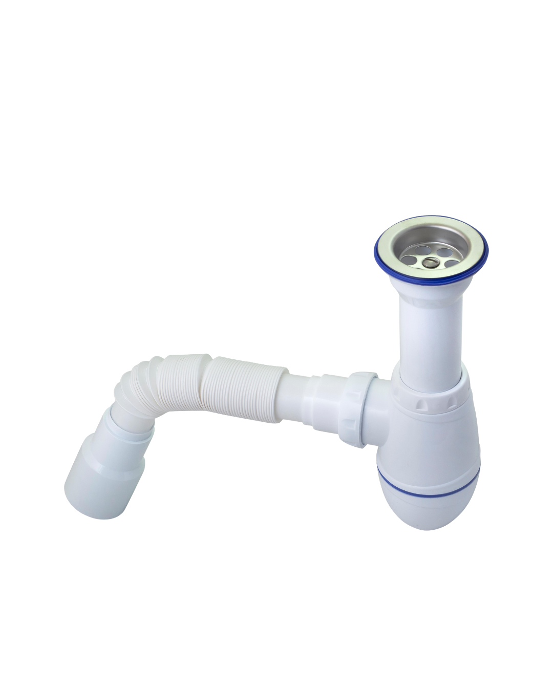 Lavabo Sifon Seti Esnek Borulu Koku Engelleyici Sızdırmaz ve Kolay Montajlı