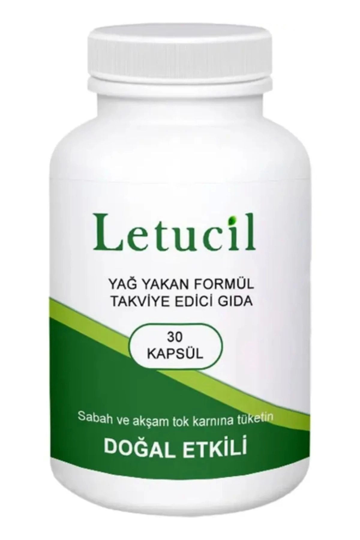 Letucil Destekleyici Ürün 30 Lu Yeşil Çay Ve Biberiyeli Güç Desteği