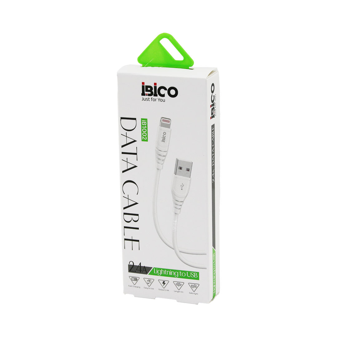 Lightning USB Hızlı Şarj ve Data Kablosu 2.4A 1 m