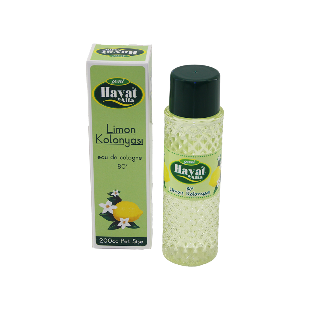 Limon Kolonya Pet Şişe (200cc)