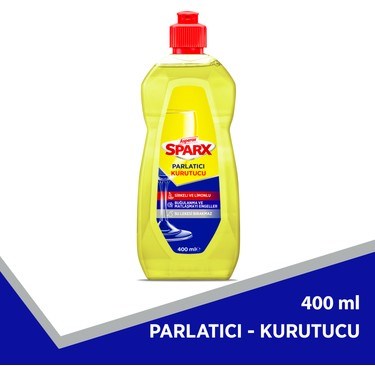 Limonlu Bulaşık Makinesi Parlatıcı 400 ml İz Bırakmayan Formül