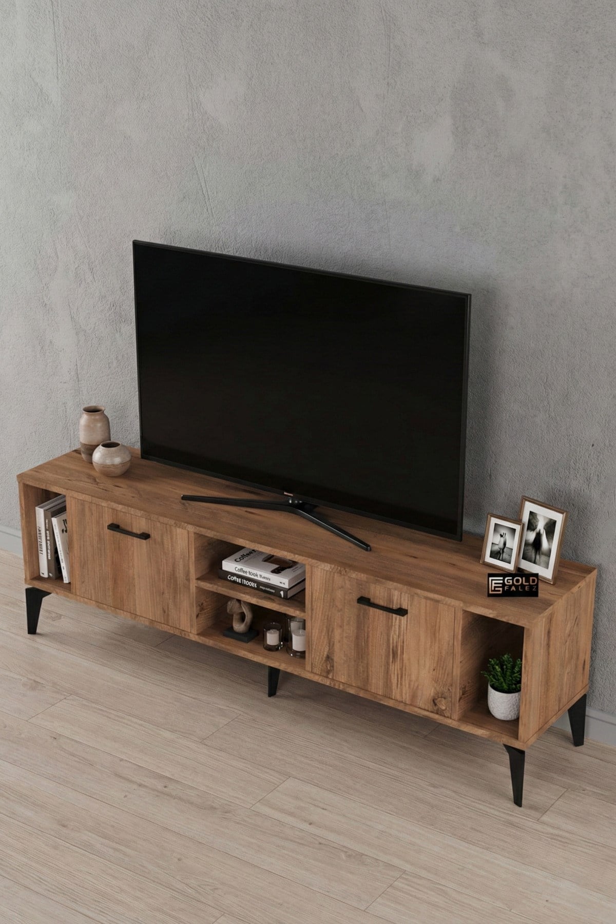 Linya TV Sehpası Çok Renkli 160x35 cm