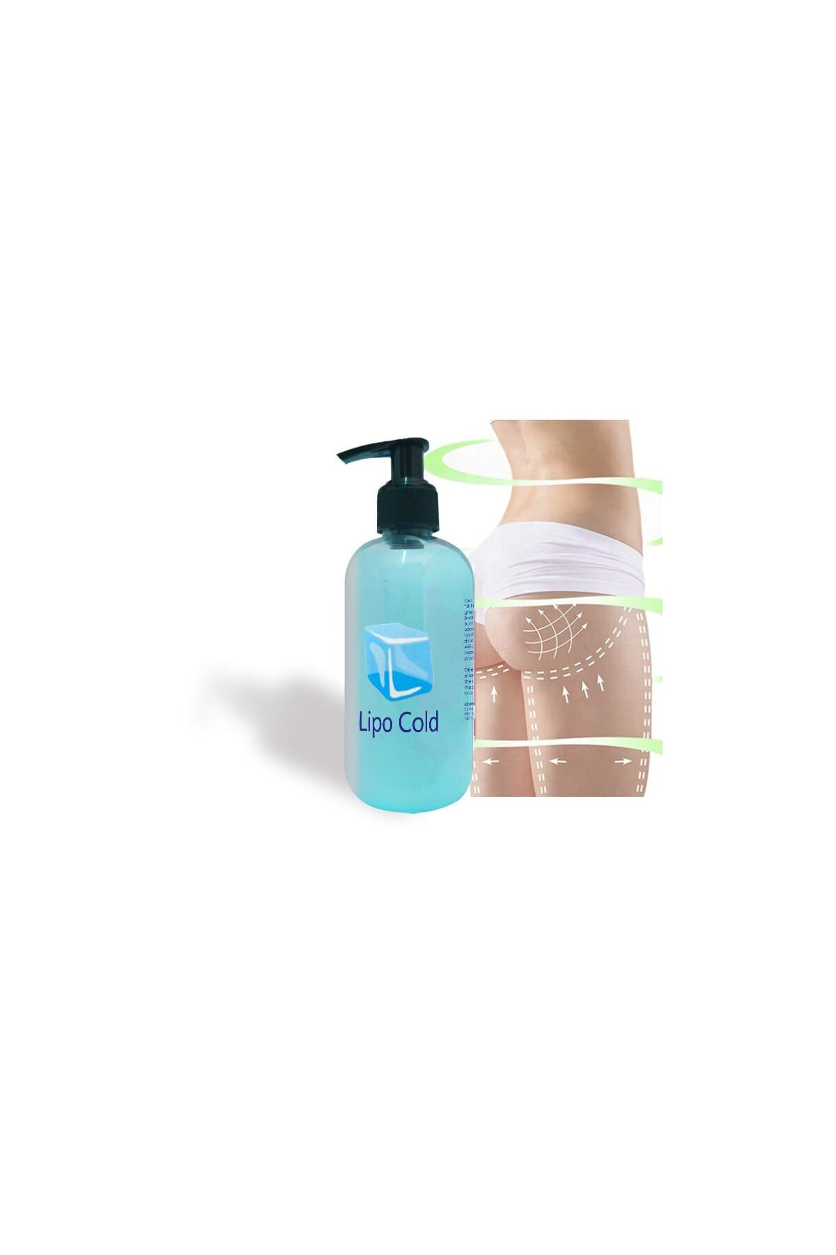 Lıpo Cold Selulitlerinize ve Fazla Yaglarınıza Karşı Bakım ve Masaj Kremi 250 ml x 1 adet
