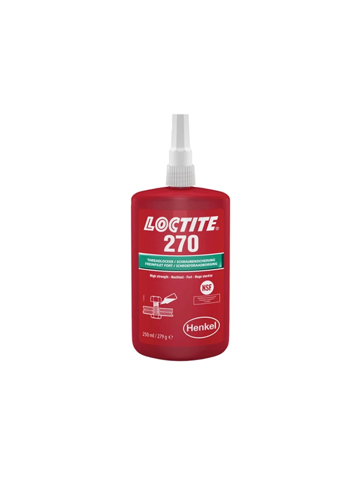Loctite 270 Yüksek Mukavemetli Vida Sabitleyici 250 ml