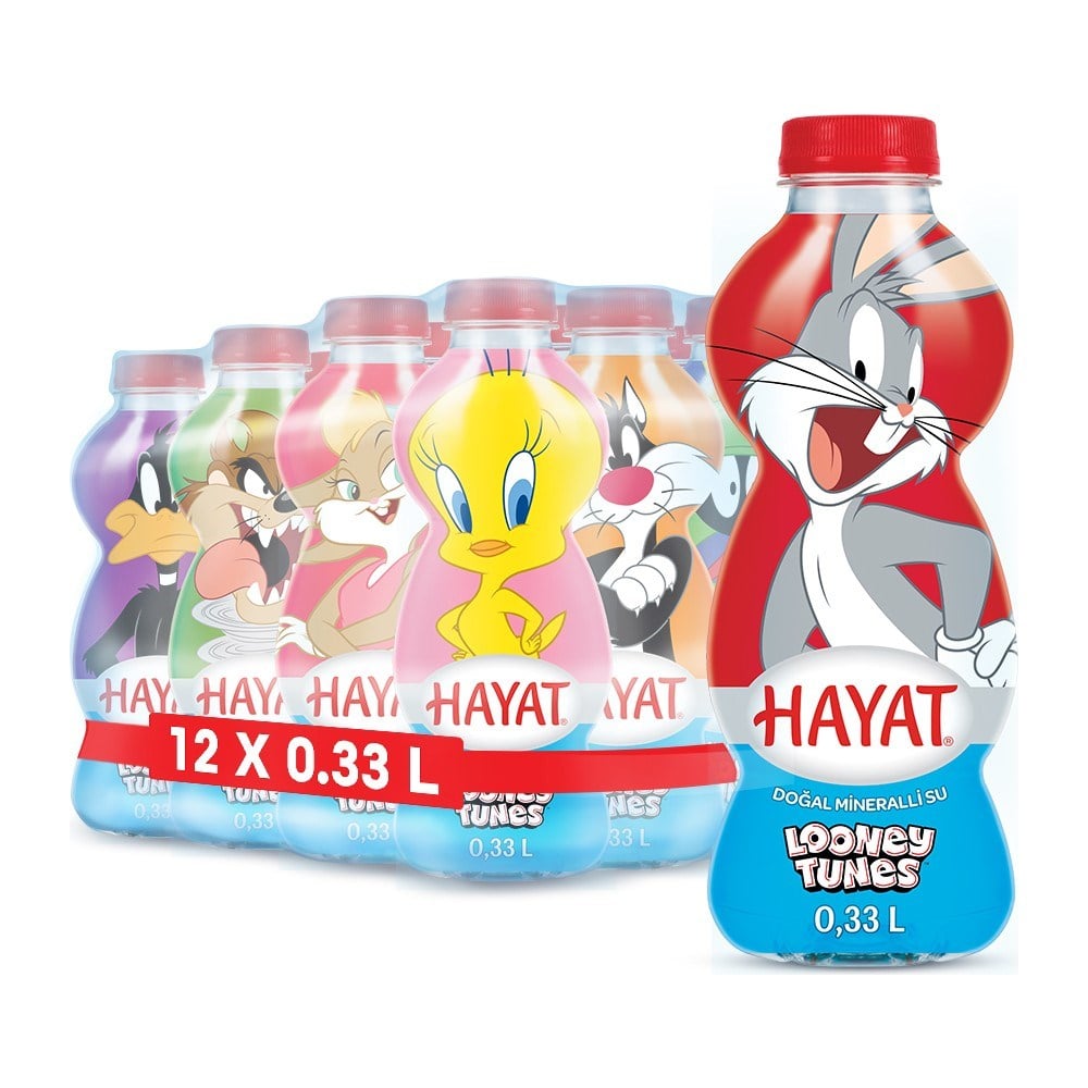 Looney Tunes Su 12x330 ml Eğlenceli Tasarım