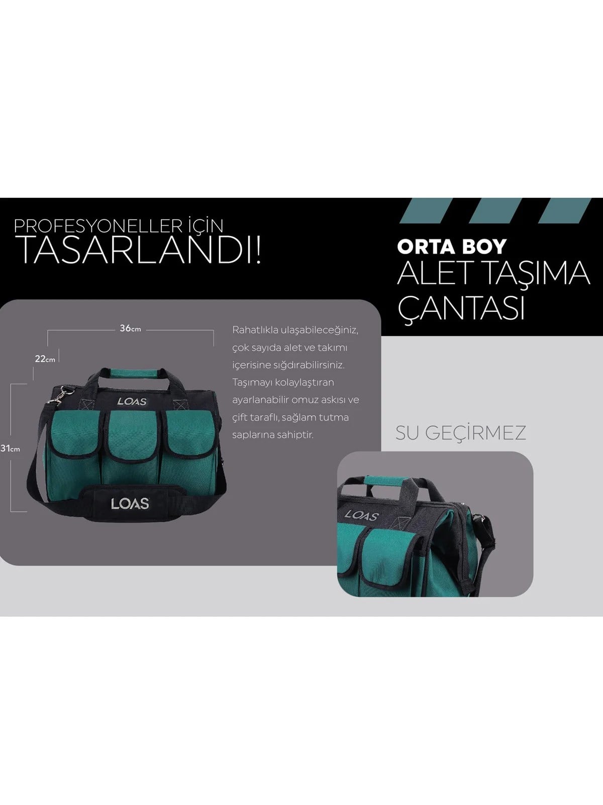 LSTCT16 LOAS Büyük Boy Taşıma Çanta