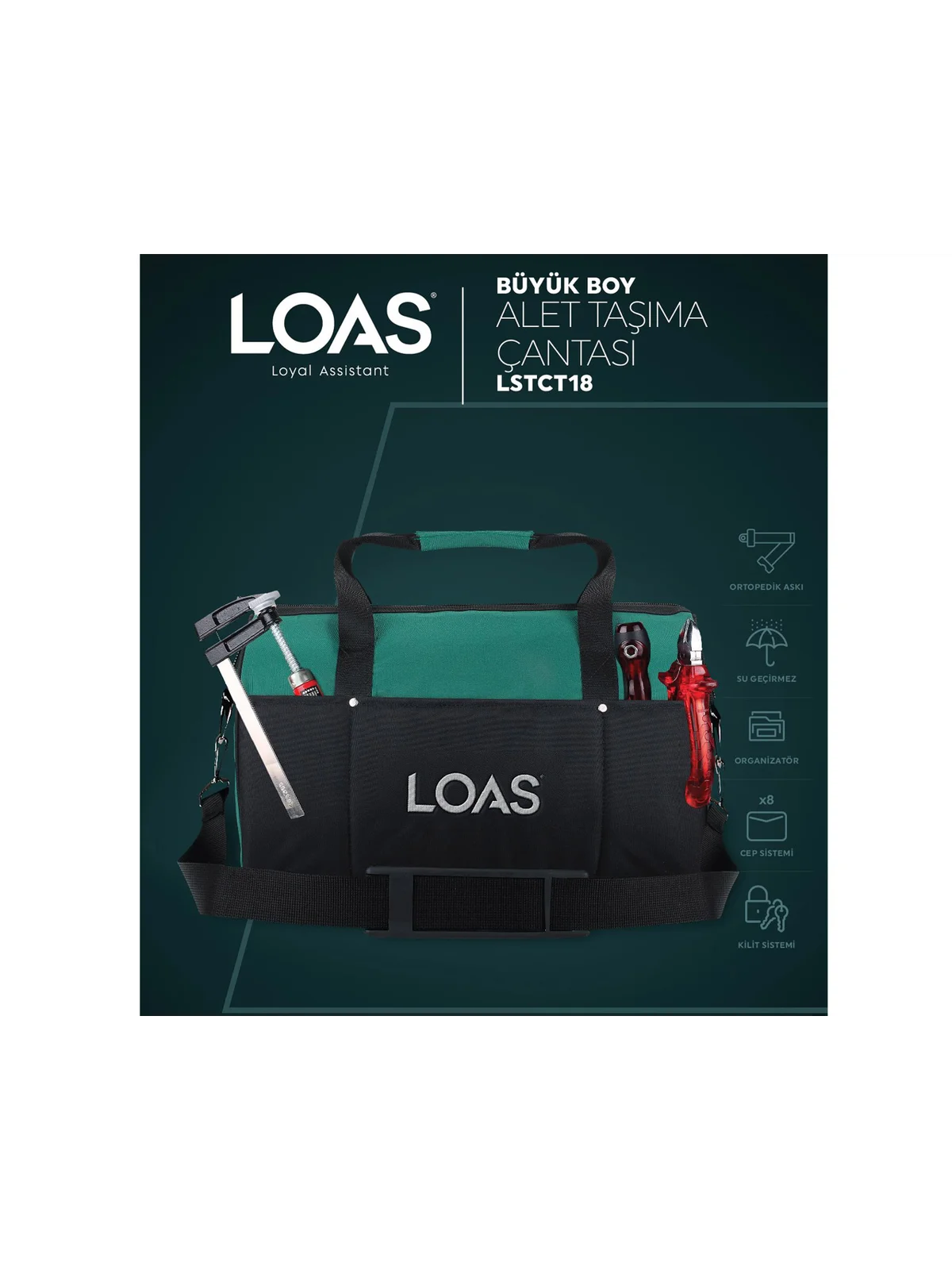 LSTCT18 LOAS Büyük Boy Taşıma Çanta
