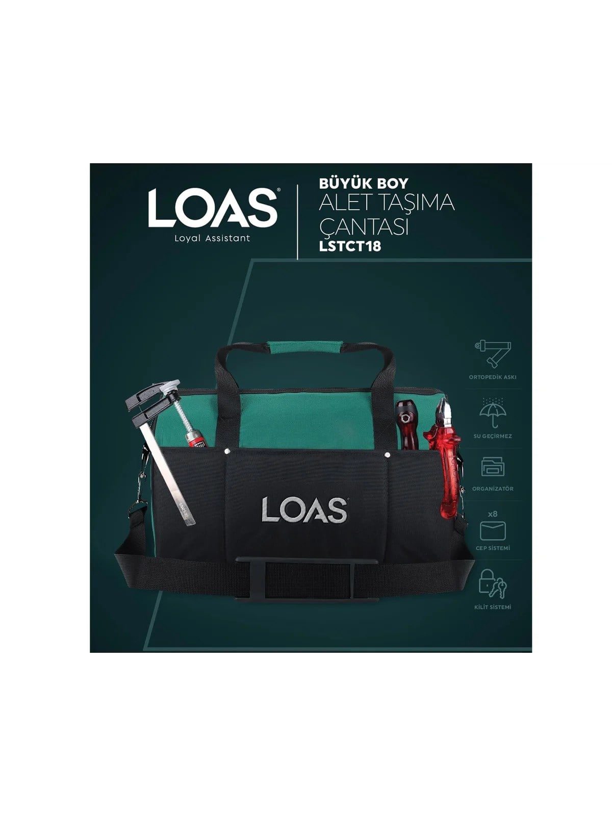 LSTCT18 LOAS Büyük Boy Taşıma Çanta