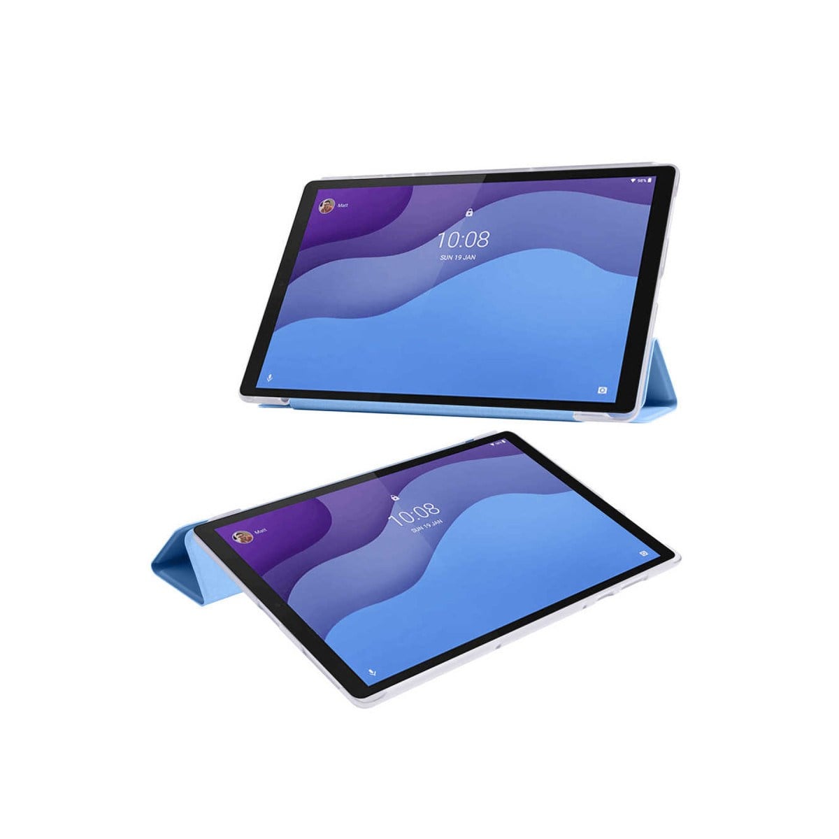 M10 HD X306F Kılıf Tablet Smart Kılıf - Siyah
