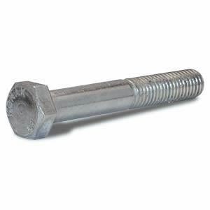 M6x45mm Civata Beyaz Altıköşe Yarım Diş