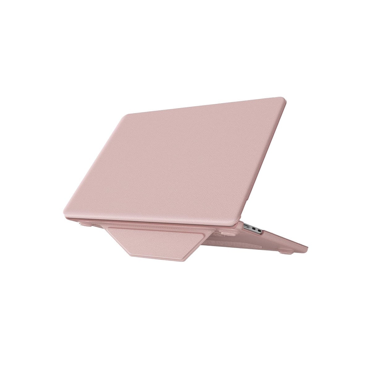 Macbook Air 15 2024 Macbook Deri Kapak - Pembe
