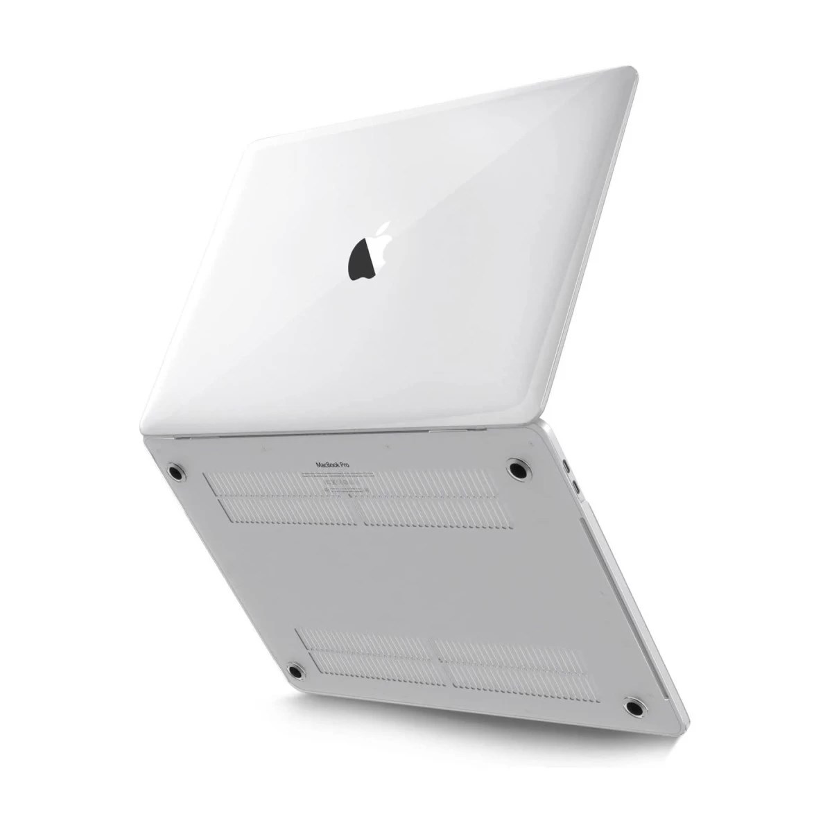 Macbook Pro 14.2 2021 Macbook Buzlu Kapak - Şeffaf