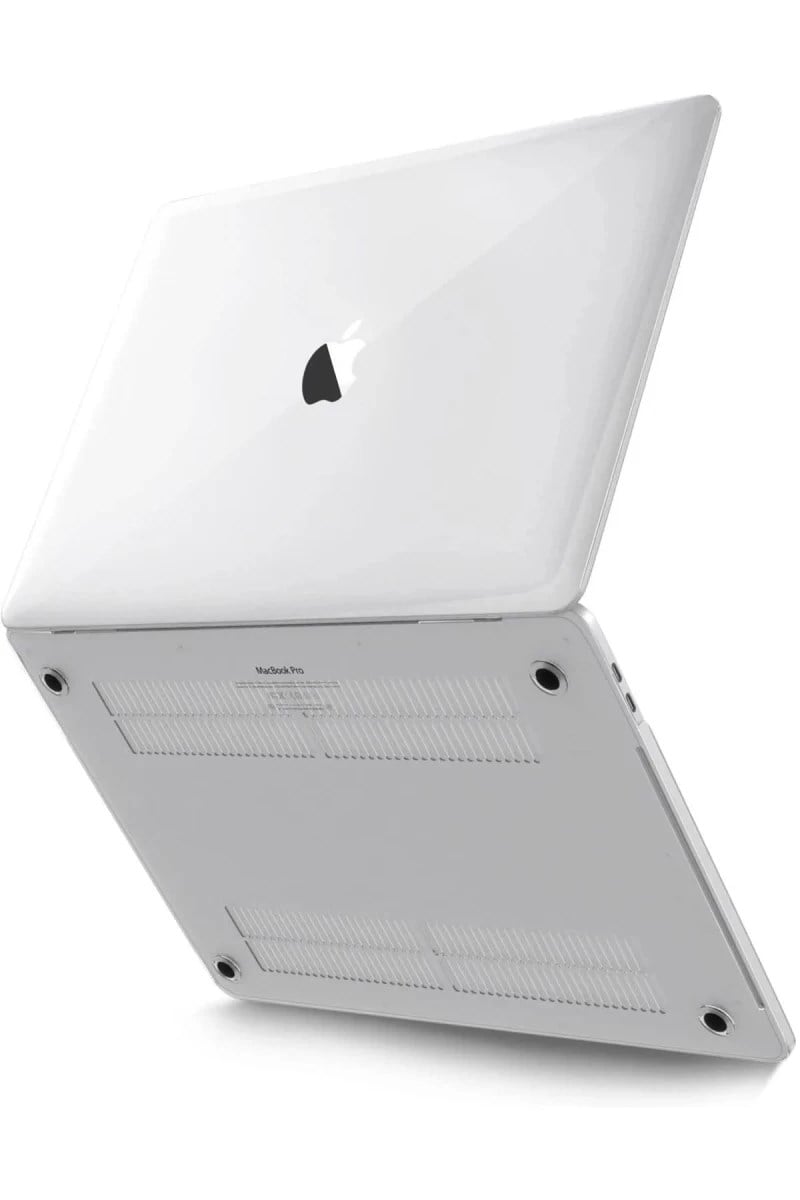 Macbook Pro 16.2 2021 Macbook Buzlu Kapak - Şeffaf