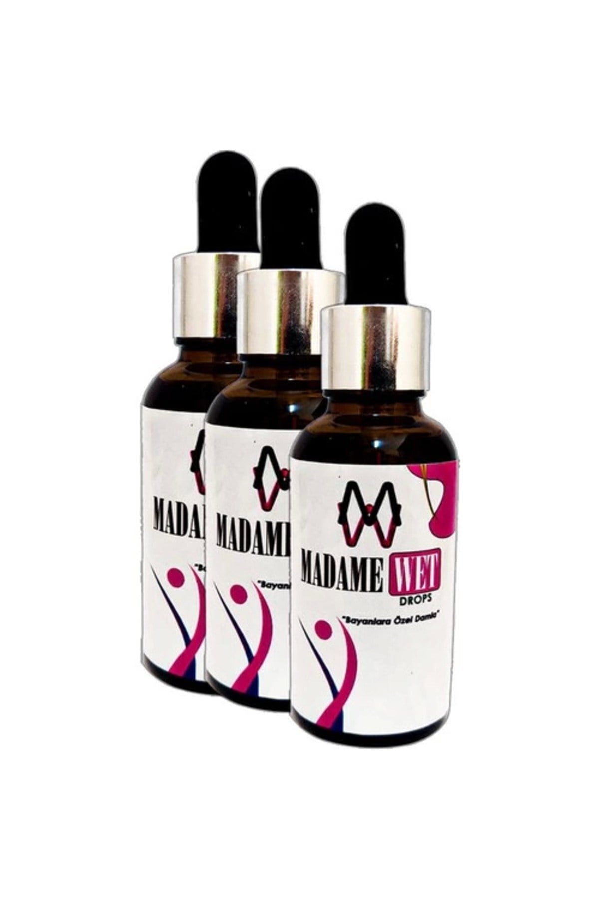 Madamewet 3 Adet 30 ml Yetşkin Bayanlara Özel Damla