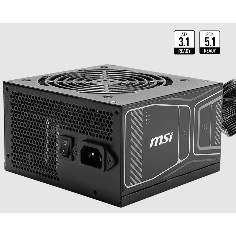 MAG A850GN PCIE5 850W 80+GOLD AKTIF PFC 120MM FAN POWER SUPPLY
