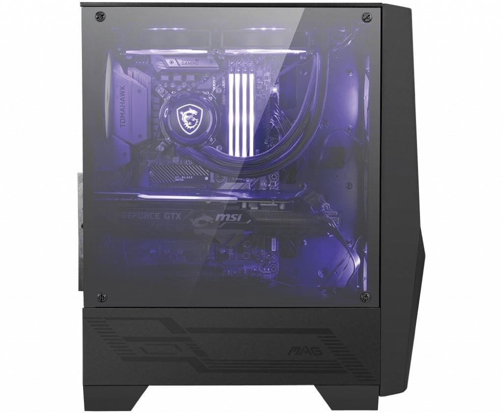 MAG FORGE 100M TEMPERLI CAM 2X120MM 1X120MM ARGB FAN PSU YOK GAMING SİYAH KASA
