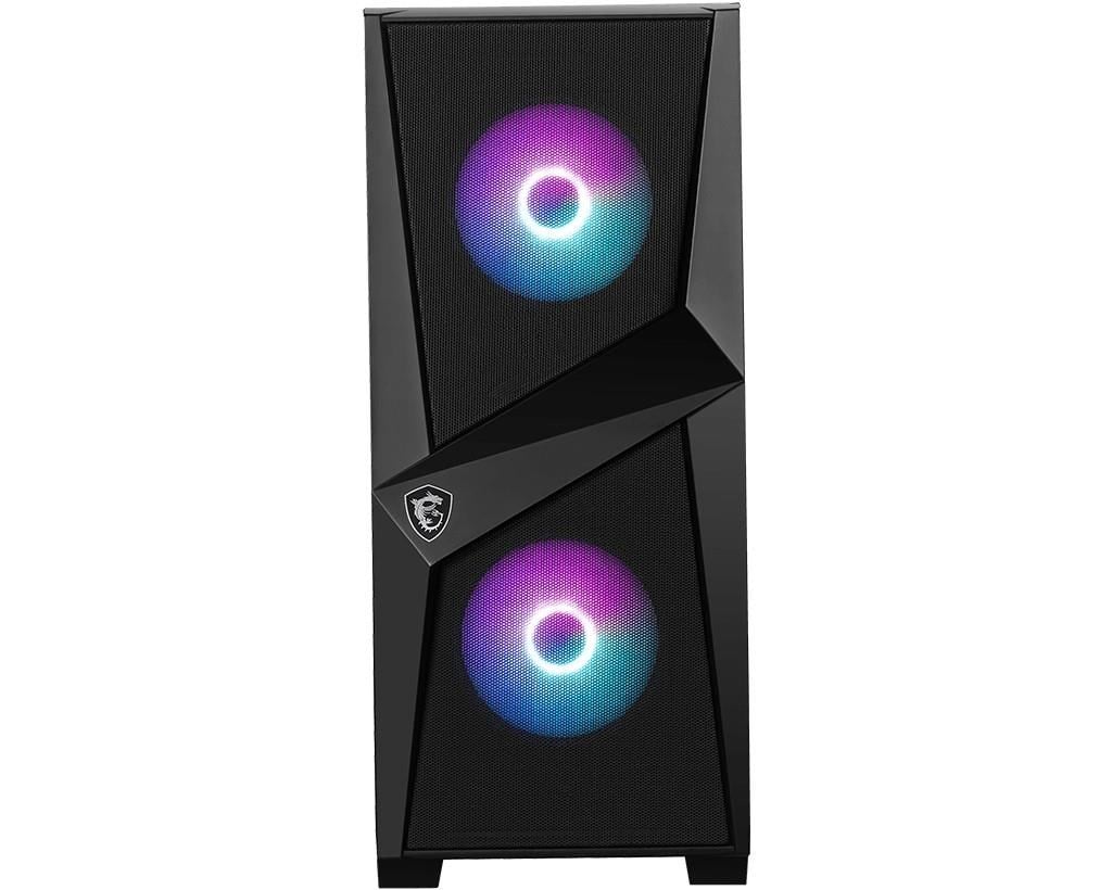 MAG FORGE 100R TEMPERLI CAM ARGB PSU YOK 2X120MM 1X120MM GAMING ATX KASA SİYAH