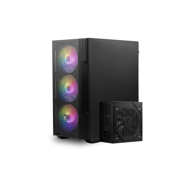 MAG FORGE M100A D60 600W 80+ AKRİLİK YAN PANEL 3X120MM 1X120MM ARGB BRONZE MATX GAMING KASA