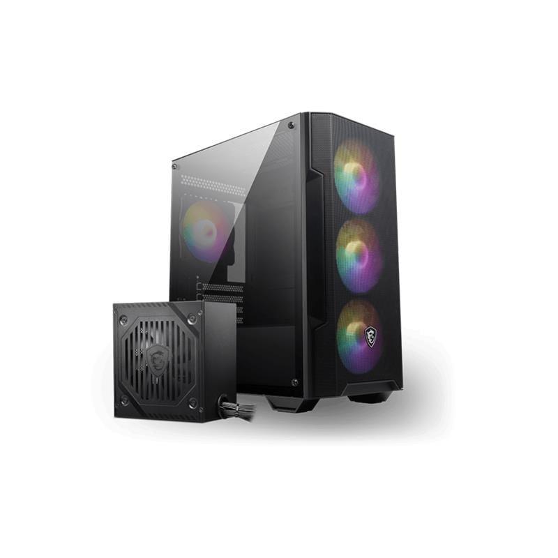 MAG FORGE M100A D60 600W 80+ AKRİLİK YAN PANEL 3X120MM 1X120MM ARGB BRONZE MATX GAMING KASA