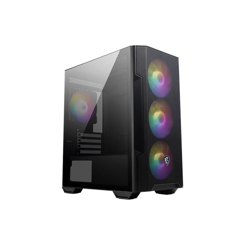 MAG FORGE M100R TEMPERLI CAM ARGB 3X120MM 1X120MM PSU YOK MATX GAMING KASA