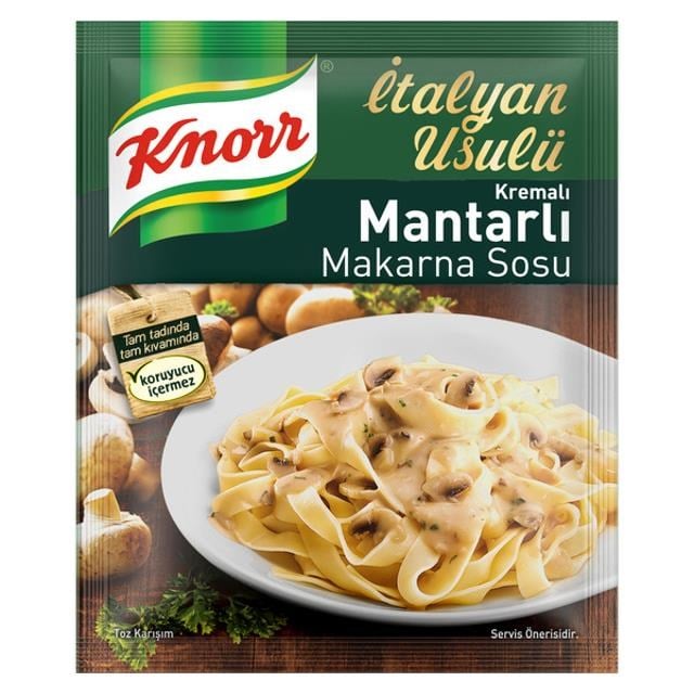 Makarna Sos Kremalı Mantar 52Gr