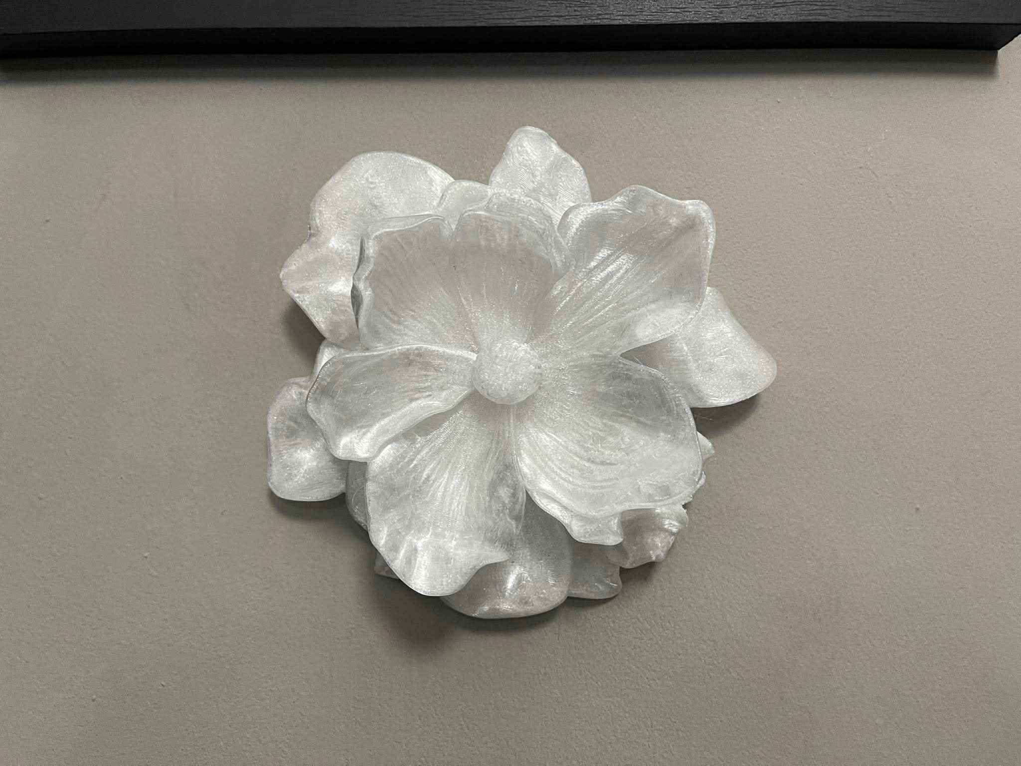 Manolya Çiçeği Duvar Dekoru Modern Dekoratif Duvar Çiçeği