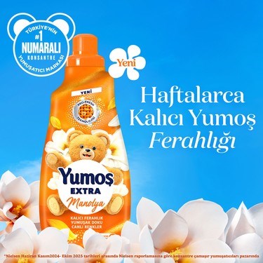 Manolya Kokulu Konsantre Çamaşır Yumuşatıcısı 1440 ml 60 Yıkama