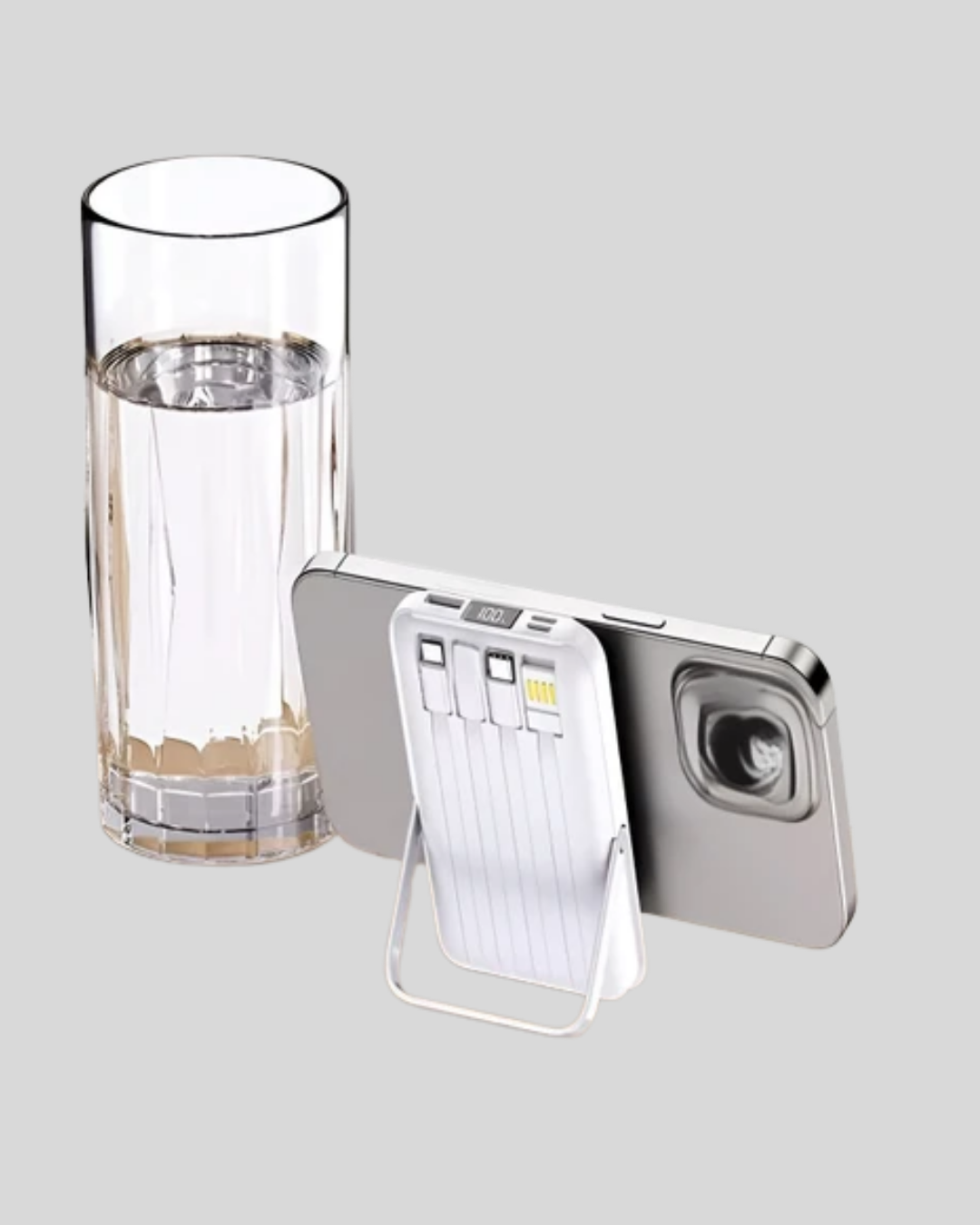 Manyetik Kablosuz Powerbank 22.5W Hızlı Şarj LCD Ekranlı