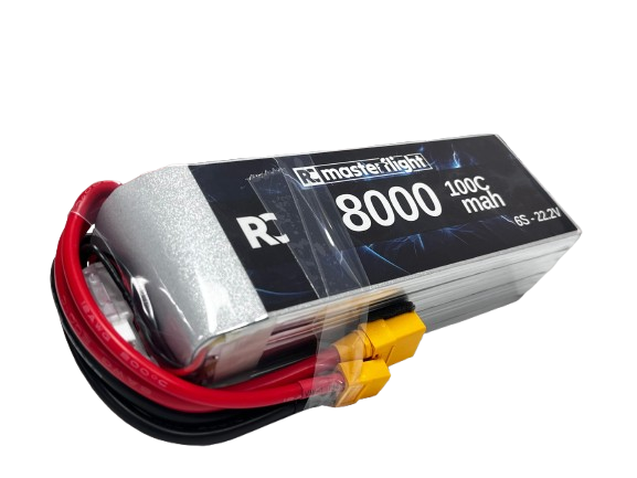 Masterflight 22.2V Li-po Pil - 8000mah 100C 6s Lityum Polymer Batarya