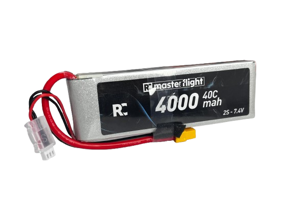 Masterflight 7.4V Li-po Pil - 4000mah 40C 2s Lityum Polymer Batarya