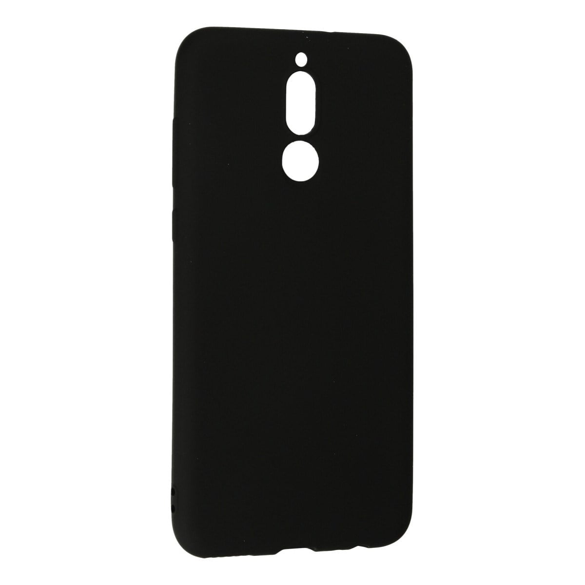 Mate 10 Lite Kılıf Nano içi Kadife Silikon - Siyah