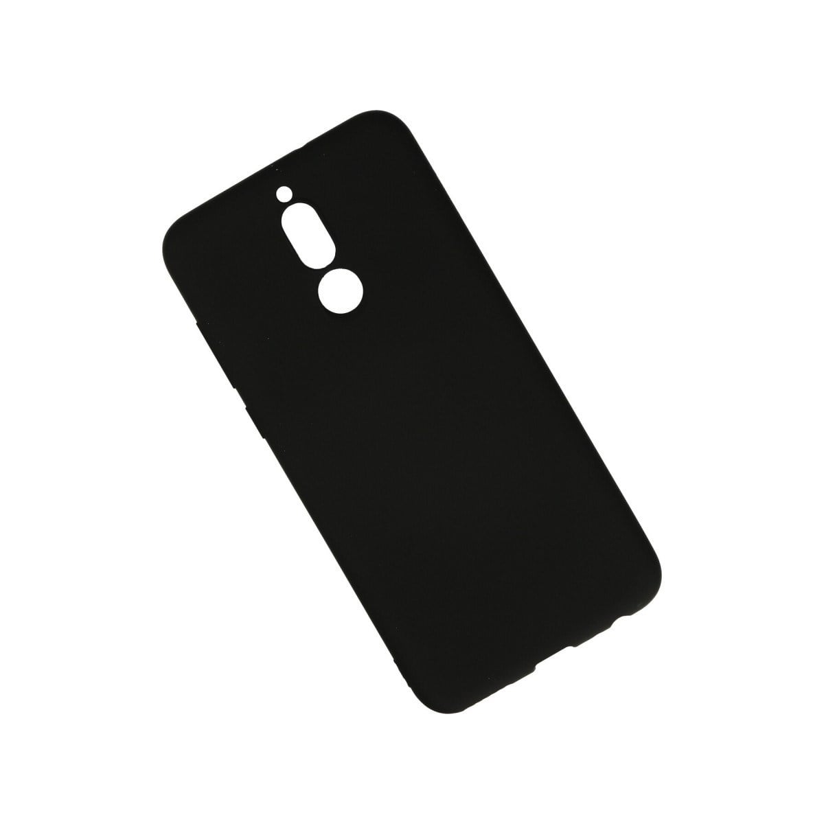 Mate 10 Lite Kılıf Nano içi Kadife Silikon - Siyah
