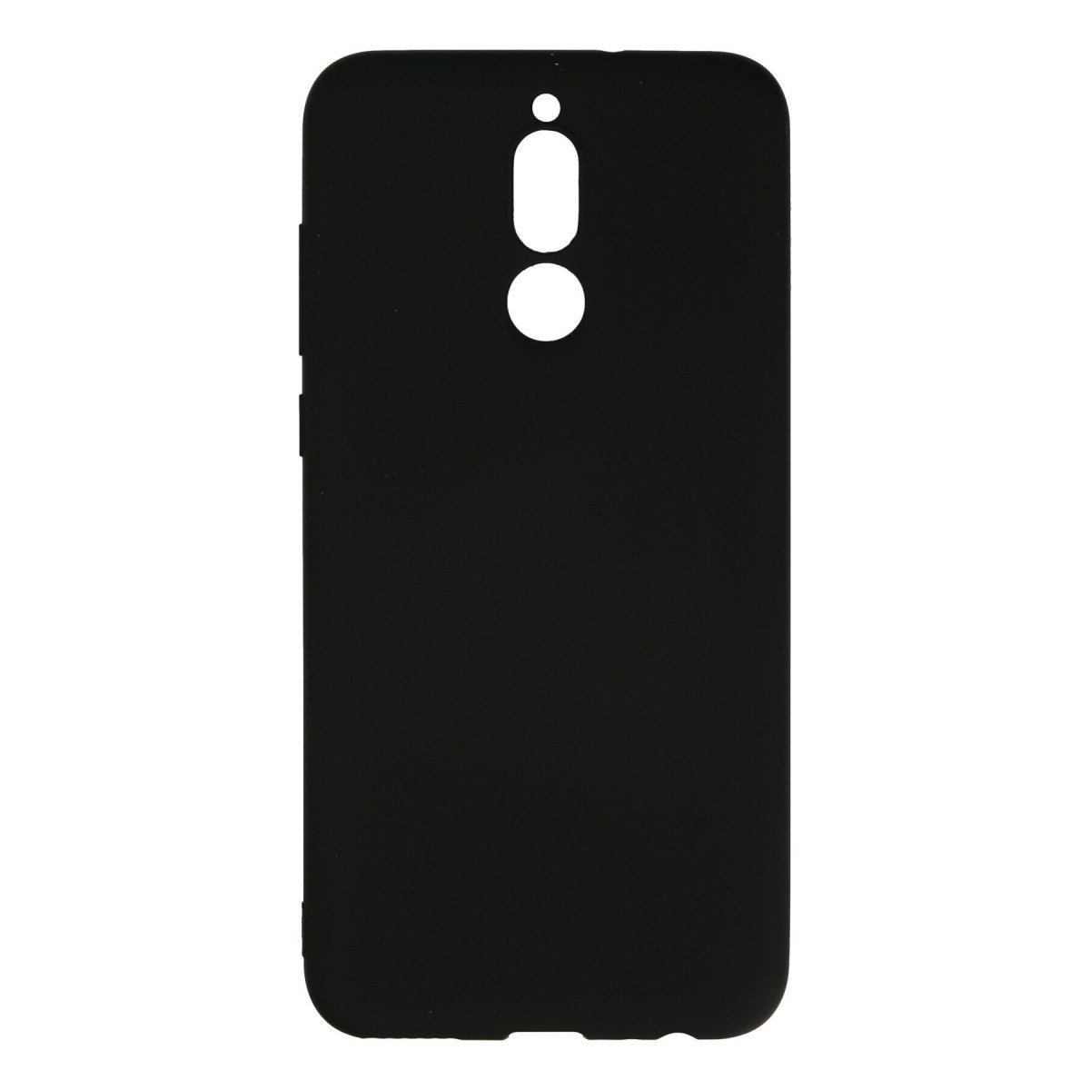 Mate 10 Lite Kılıf Nano içi Kadife Silikon - Siyah