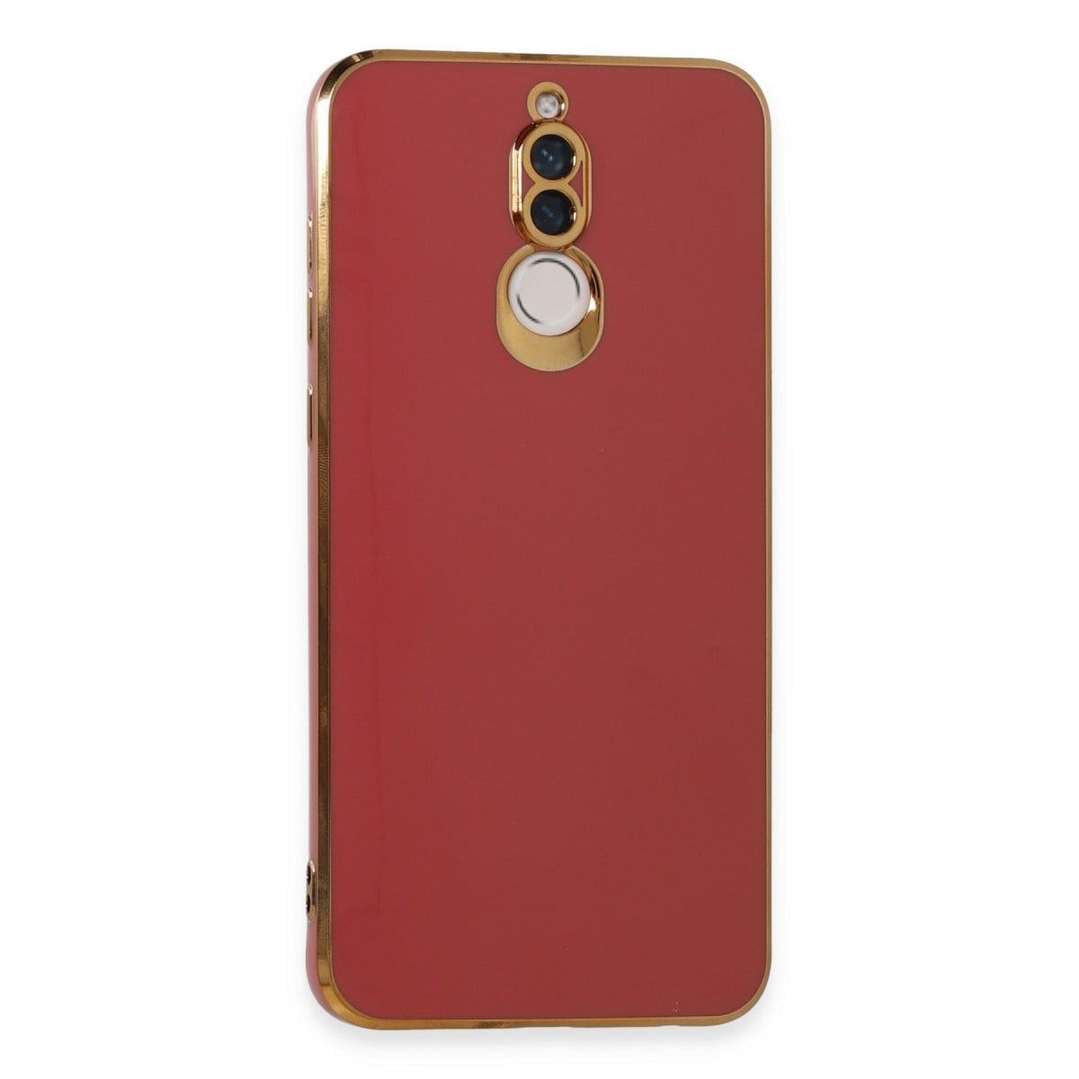 Mate 10 Lite Kılıf Volet Silikon - Kırmızı