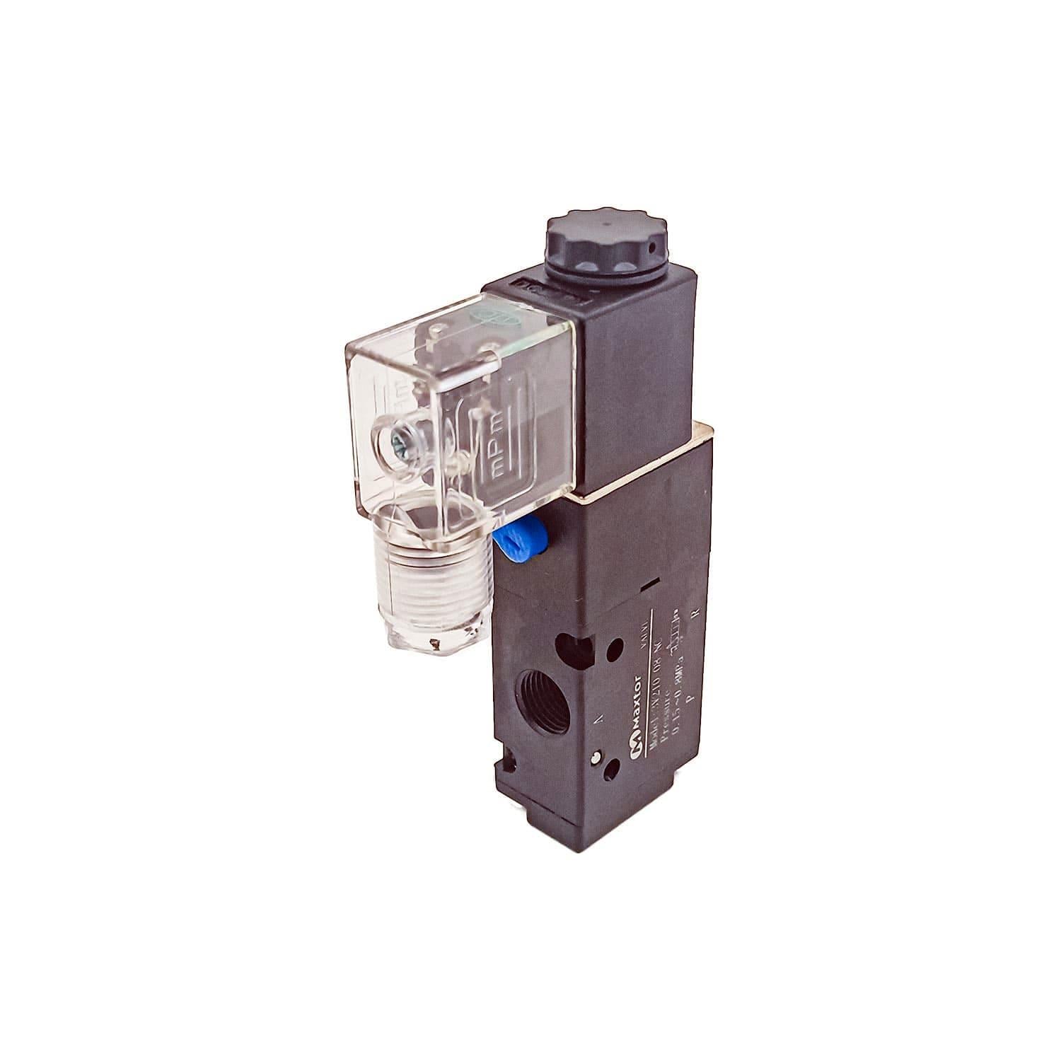 Maxtor Tek Bobin Valf 3V210-08 1/4 3/2 DC 12V (Oto Air Valfi)