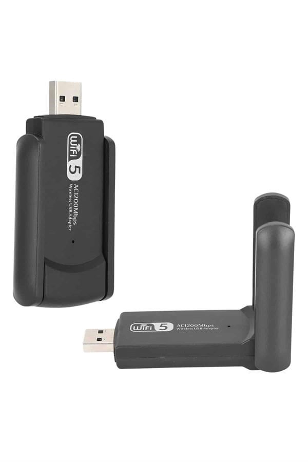 Mbps Wifi Alıcı Kablosuz Wifi Adaptörü Çift Band Çift Antenli Yeni Nesil