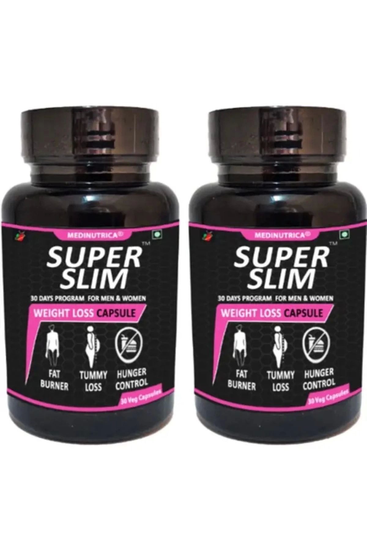 Medinutrica Super Slim 2 Adet Bölgesel Şekillendirici 30 Lu Caps