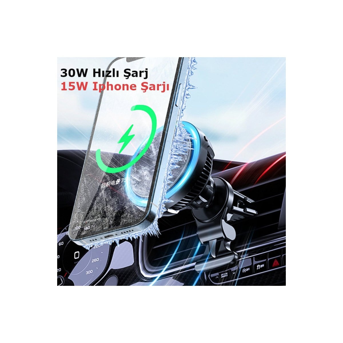 Memo GW02 Magsafe Araç Tutucu