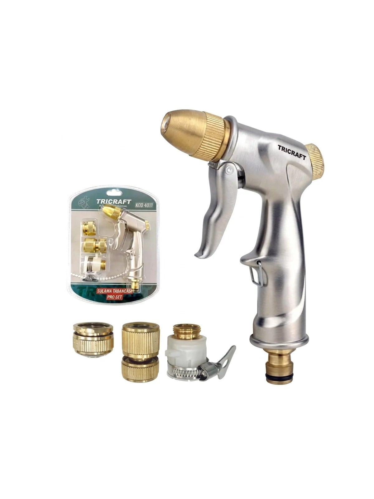Metal Sulama Tabancası Pro Set MES 4011