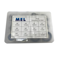 METRİK KAUÇUKLU PUL SETİ