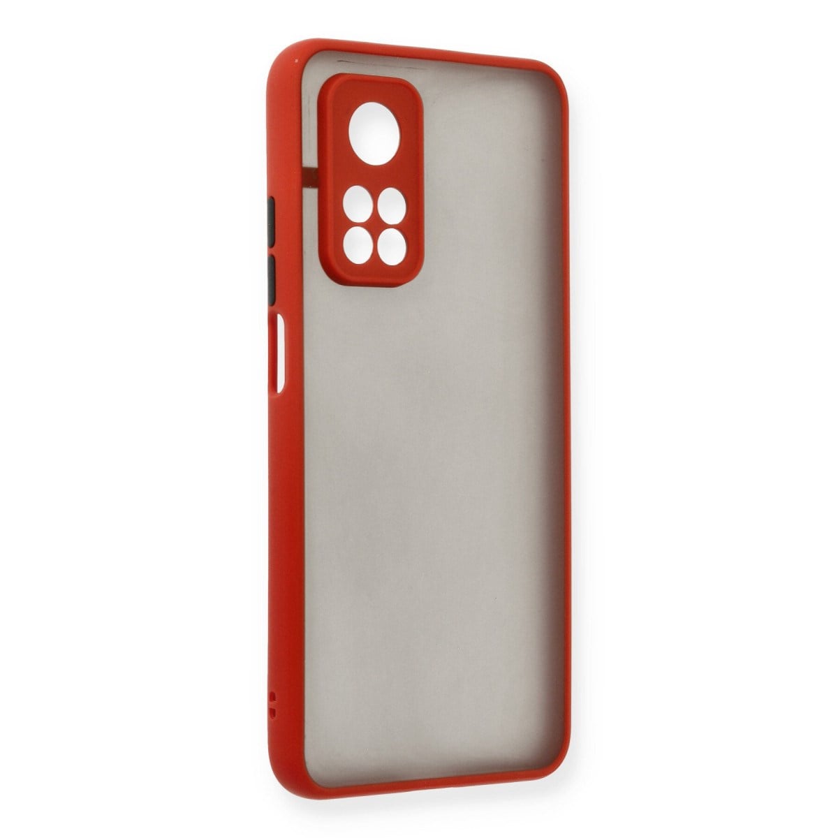 Mi 10T Kılıf Montreal Silikon Kapak - Kırmızı