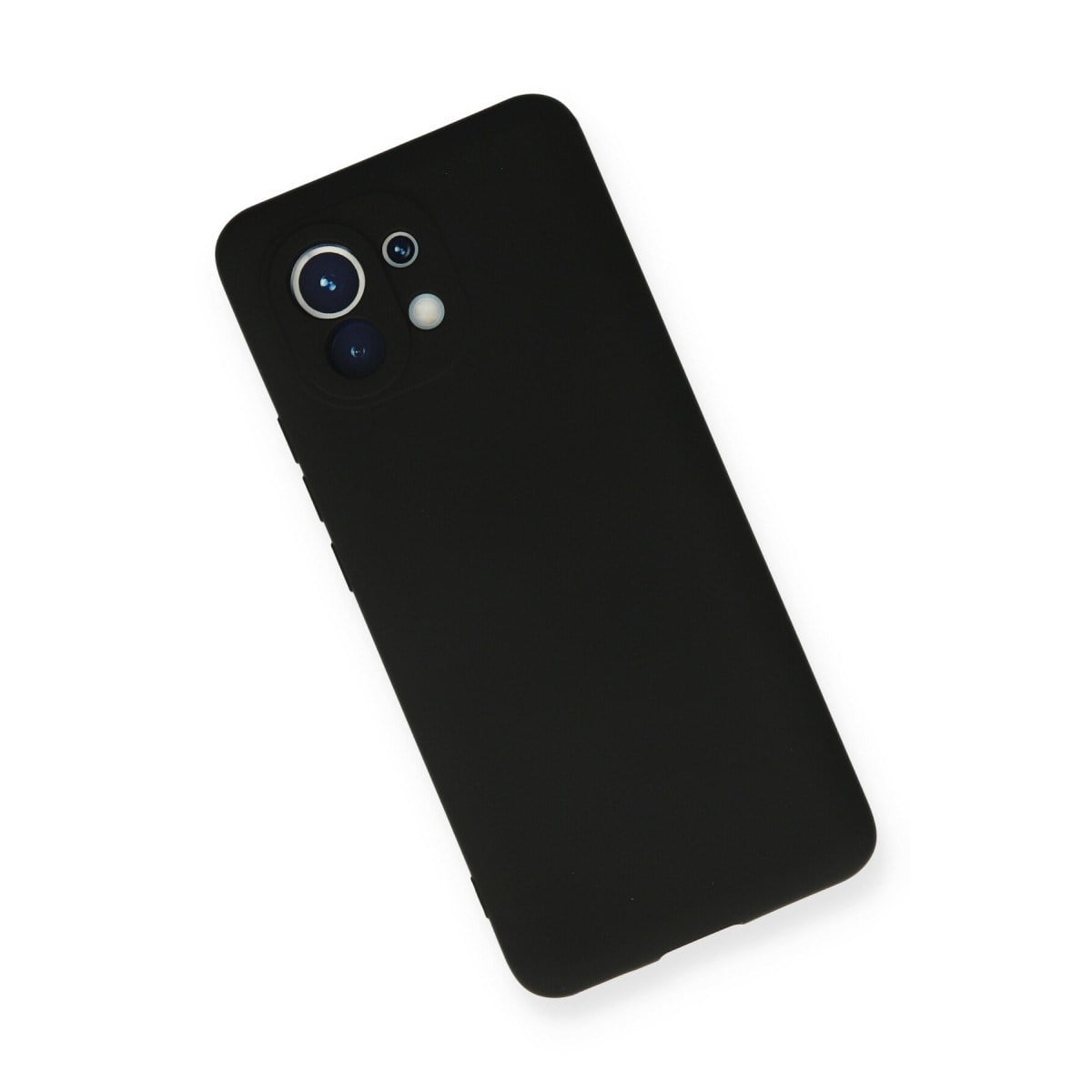 Mi 11 Kılıf Nano içi Kadife Silikon - Siyah