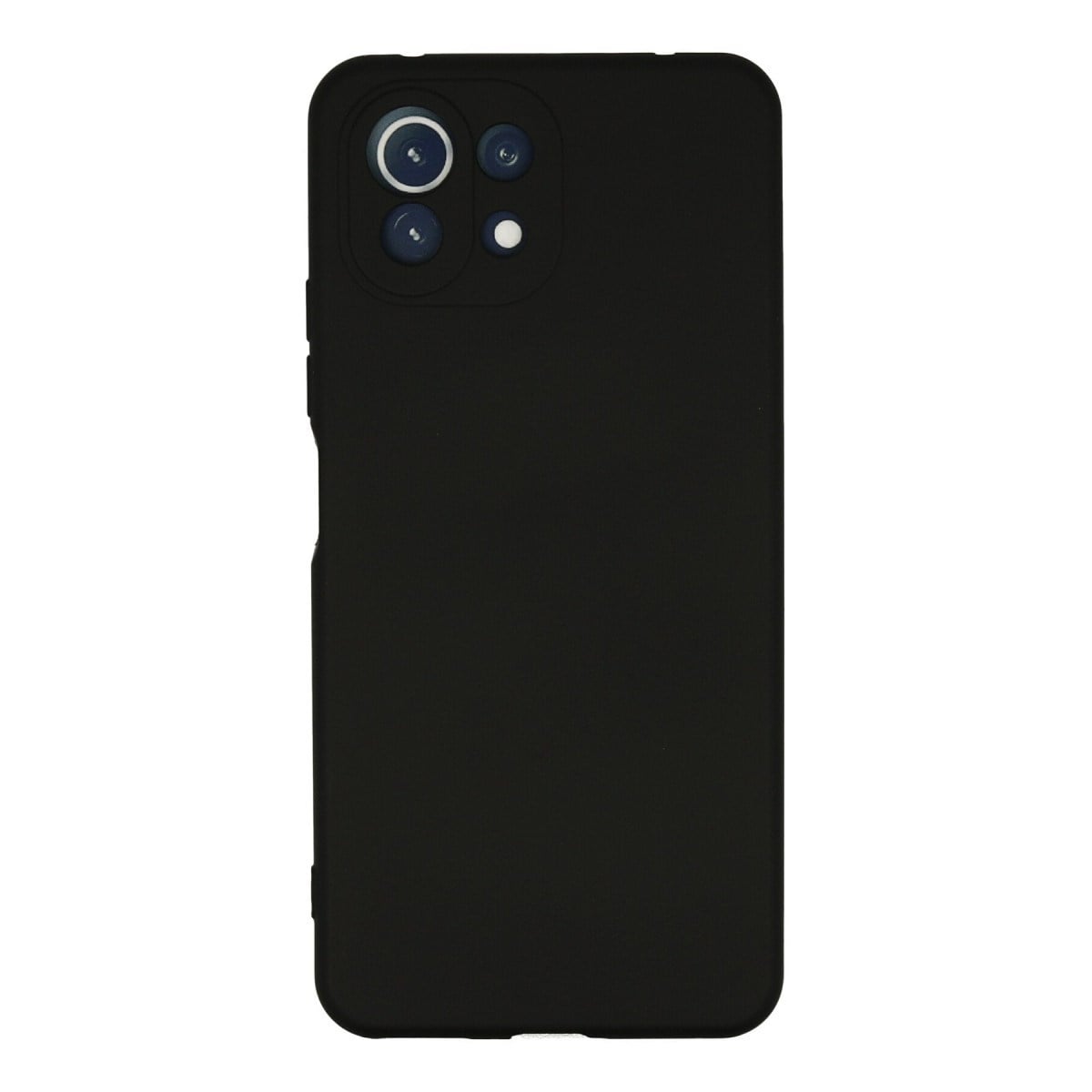 Mİ 11 Lite Kılıf Nano içi Kadife Silikon - Siyah