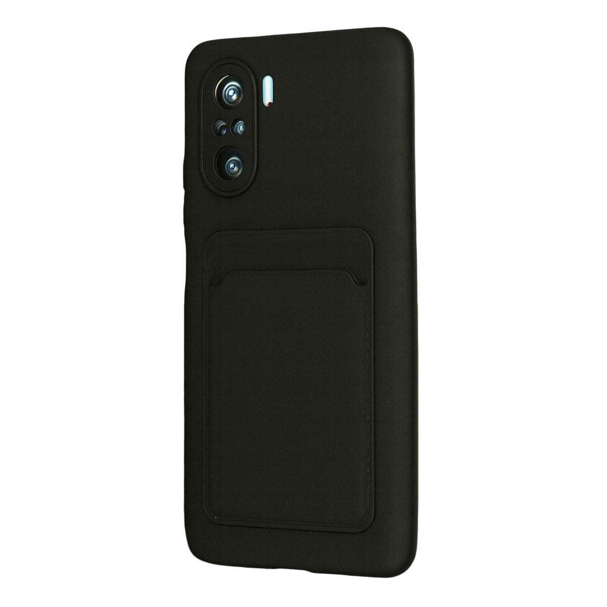 Mi 11i Kılıf Kelvin Kartvizitli Silikon - Siyah
