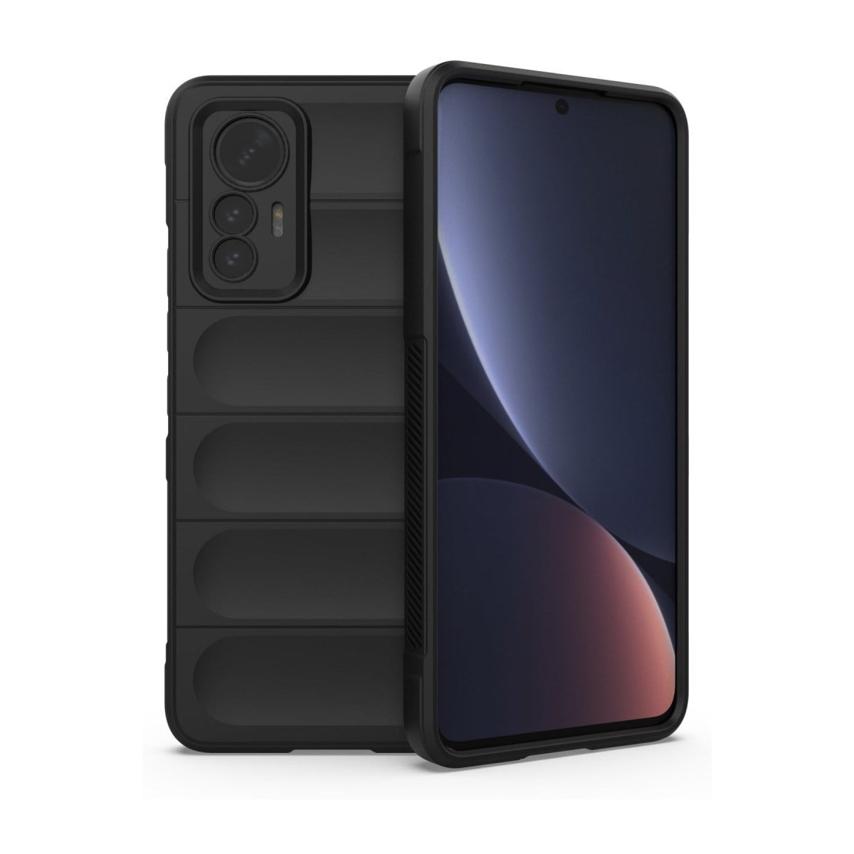 Mi 12 Lite Kılıf Optimum Silikon - Siyah